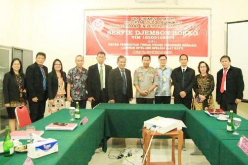 SK Rektor Unsrat, Kapolda Sulut Ditetapkan Sebagai Dosen Luar Biasa Pasca Sarjana S3