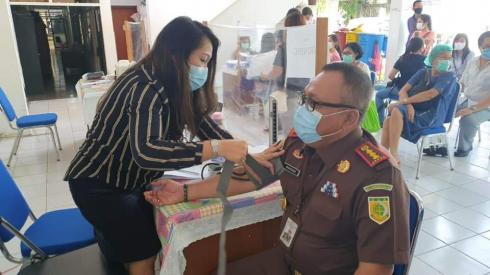 Kejari Ajak Warga tak Perlu takut divaksin