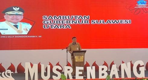 Buka Musrembang RPJPD 2025-2045, Gubernur Olly Sinyal Kaitkan Pilkada 2024 