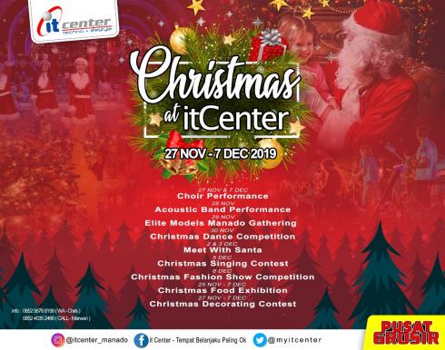 Christmas Go Food Festival di itCenter Manado   