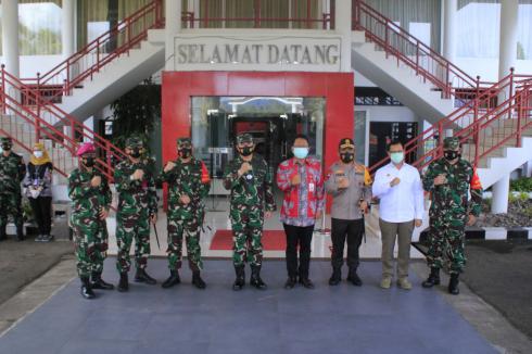 Wakil Kasau Inspeksi ke Lanud Sam Ratulangi Manado