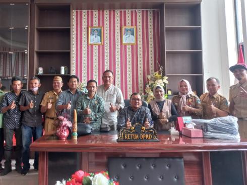 DPRD Bolsel Siap Perjuangkan Kepentingan Masyarakst Pinteng