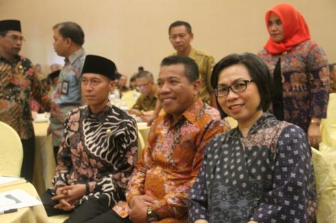 Bupati Bolong Hadiri Diskusi Bersama BPK-RI 