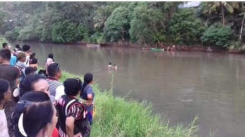 ASTAGA, Kakak Beradik Terseret Arus,Saat Mandi di Sungai Kaiya