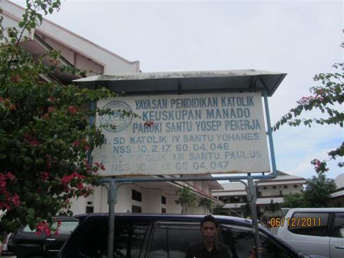 SD Katolik 04 St Yohanes Manado Terus Berbenah