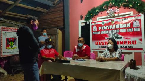 Warga Desa  Wineru Kecamatan Kakas Pertanyakan BLT Disalurkan Hanya Jatah Satu Bulan