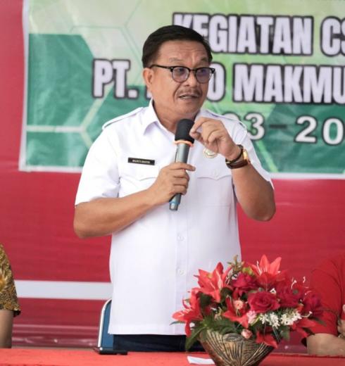 Wali Kota Bitung Didampingi Ketua TP PKK Hadiri Kegiatan Penyerahan CSR