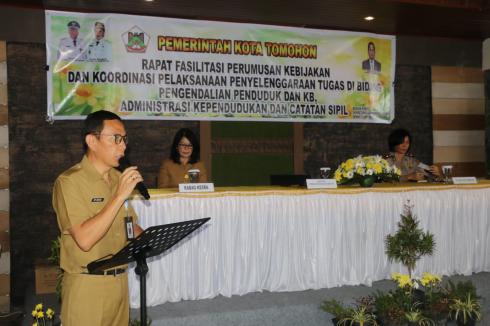 Rakor PPKB di Gelar Pemkot Tomohon