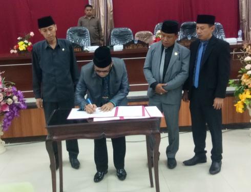 Perubahan Perda OPD Ditetapkan