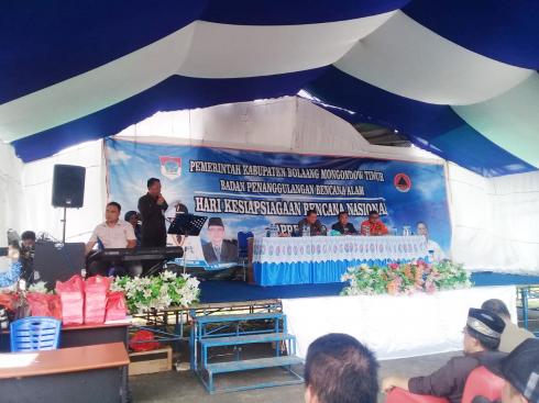 Pemkab Boltim Gelar Kesiapsiagaan Bencana di Hutan Kota Tutuyan