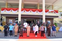 Brigjen Rompas Hadiri Apel Bersama Gerakan Sulut Sejuta Masker