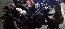 Motor Hilang Kendali,Menabrak Pohon Korban 1 Tewas, 2 Kritis