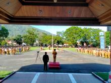 Apel Perdana Bulan Apri,Tamuntuan Ingatkan Profesionalisme