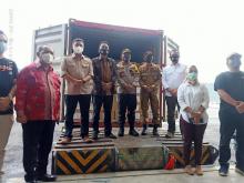 Kedatangan Logistik Surat Suara Pilkada 2020 se Sulut dan Pembukaan Segel Kontainer Disaksikan Kajati Bersama Forkopimda