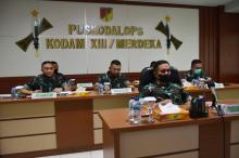 Kodam XIII/Mdk Siap Membantu Pemerintah Distribusi Bantuan Tunai Ke Masyarakat
