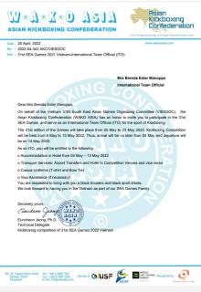 Brenda Manoppo Wakili Sulut jadi Wasit Kick Boxing SEA Games Hanoi