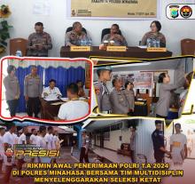 Wakapolres Minahasa Sebut Seleksi Anggota Polri Ketat dan Teliti
