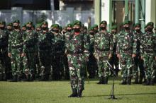 Kodam XIII/Merdeka Gelar Upacara Di Awal Bulan Agustus