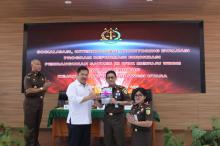 Kunjungi Sulut, Jamintel Beserta Tim Apresiasi Kajati ,Terkait Predikat WBK