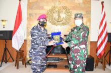 Danlantamal VIII Terima Kunjungan Danguspurla Koarmada II
