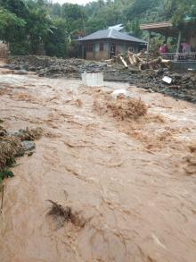 Banjir Bandang Di Kepulauan Sangihe 3 orang Meninggal Dunia