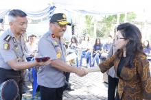 Wakapolda Buka Kegiatan Bakti Kesehatan Polri di Unima