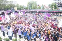 Pawai Selebrasi Paskah di Manado