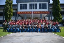 Mahasiswa Unhan Studi Visit di Mako Lantamal VIII