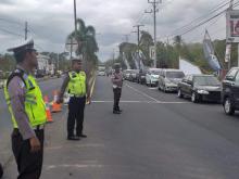 Amankan Event Gubernur Cup Grasstrack Region VI, Polres Minsel Libatkan Puluhan Personil