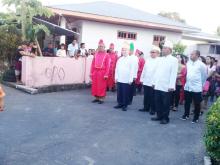 Palandung Hadiri Upacara Adat Tulude di Biaro