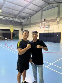 Ketum KONI Sulut Suport Buyung Jelang ke SEA Games 