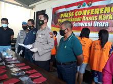 Wow, Ditresnarkoba Polda Sulut Ungkap Kasus Sabu, Obat Keras dan Miras 