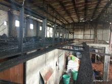 Diduga Korsleting, Pabrik Tahu Tondano Hangus