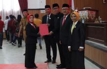 DPRD Bolsel Gelar Paripurna Pengankatan PAW