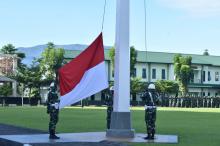 Upacara Bendera Kodam XIII/Mdk