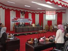Ketua DPRD Pimpin Rapat Paripurna Persetujuan Pertanggungjawaban APBD 2021