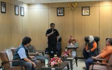 Walikota Bitung Sambut Kunjungan dari Direktur Pengelolaan Logistik dan Peralatan BNPB