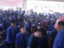 Ratusan Mahasiswa Poltekes Serbu Bolsel 