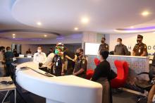 Terapkan Protokoler COVID-19, Kajati Sulut Sambangi Ruang C3 Pemkot Manado