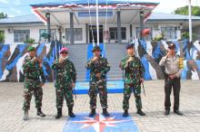 Danlantamal VIII Kukuhkan Babinsa Lanal Gorontalo