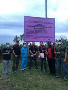 Kejati Sulut Sita 169 Hektar Bidang Tanah Ex HGU Puskud Sulut